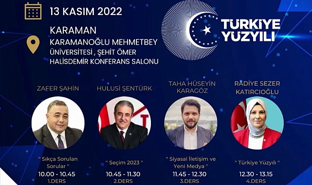 Başkan Çağlayan, “Teşkilatlarımız yeni yüzyıla, Türkiye Yüzyılı’na hazırlanıyor”