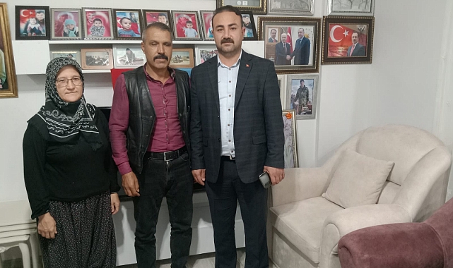 BBP İl Başkanı Soyfidan'dan Şehit Ailesine Ziyaret