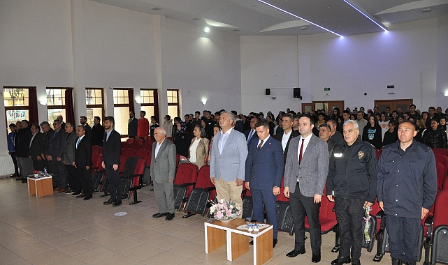 Ermenek'te Öğretmenler Günü Programı Düzenlendi