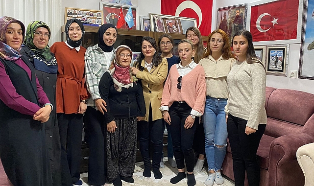 GSB Karaman Yurdu Öğrencilerinden Şehit Ailelerine Ziyaret