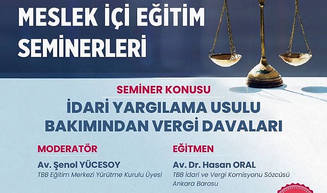 Karaman Barosu hizmetiçi eğitim seminerlerini sürdürüyor