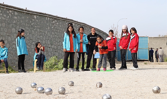Karaman'da Okul Sporlarında Heyecan Bocce Müsabakalarıyla Başladı