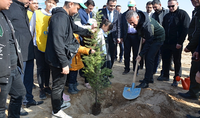 Karaman’da Yılsonuna Kadar 630 Bin Fidan Toprakla Buluşacak
