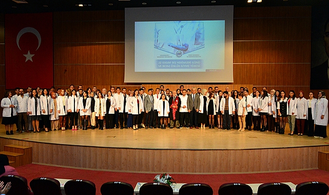 KMÜ'de Genç Diş Hekimleri Beyaz Önlüklerini Giydi