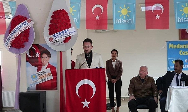 Sarıveliler İYİ Parti İlçe Başkanlığı seçimlerinde Uğurelli güven tazeledi