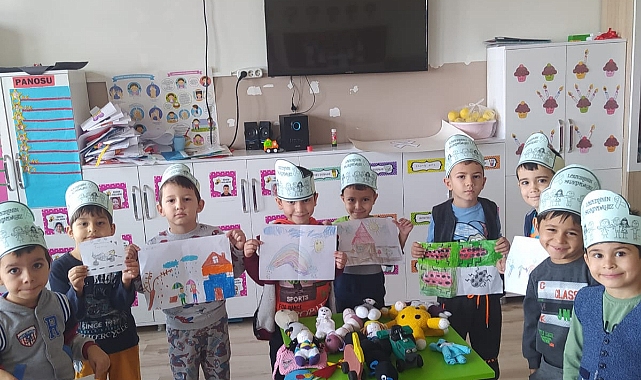 TOKİ İlkokulu Lösemili Kardeşlerini Unutmadı