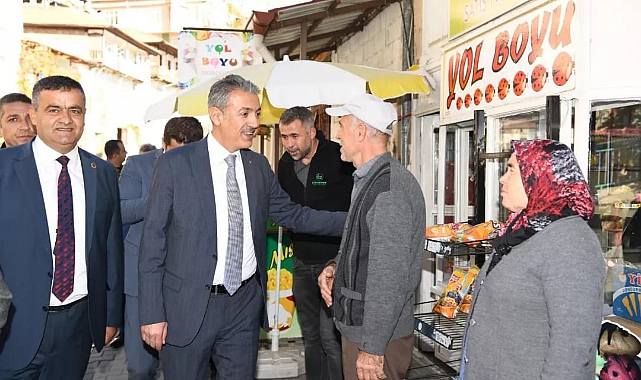 Vali Akkoyun Ermenek'teydi