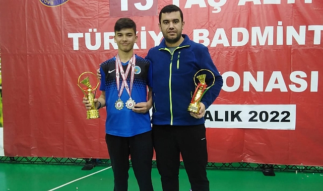 Badminton Türkiye Şampiyonasında Beytullah Örentepe Türkiye İkincisi Oldu