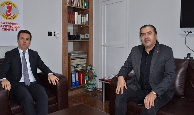 Cumhuriyet Başsavcısı Akdoğan'dan Gazeteciler Cemiyetine Ziyaret