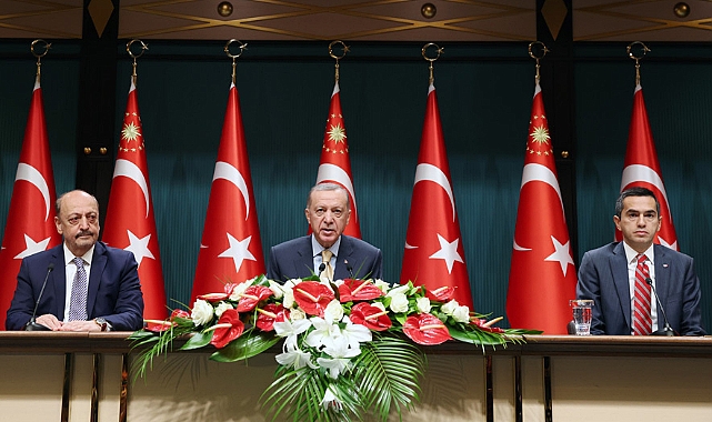 Erdoğan açıkladı: asgari ücret 8.500 TL oldu