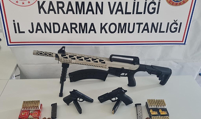 Evden cephanelik çıktı