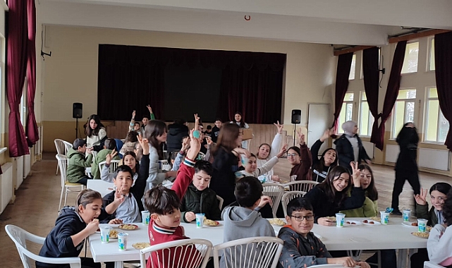 İmaret Ortaokulu'nda Pilav Günü