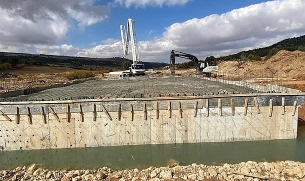 Karaman'da bu köyde yeraltı göleti ile 88 bin hektar alan sulanacak