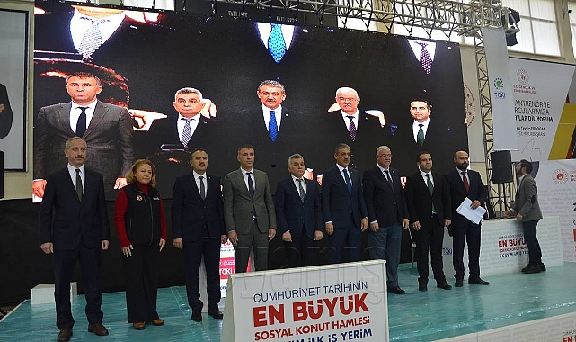 Karaman'da "İlk Evim, İlk İş Yerim" Projesinde Yapılacak Konutlar İçin Kura Çekildi