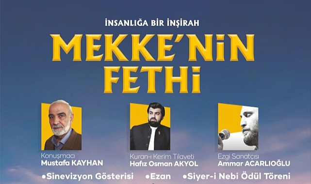 Karaman’da Mekke'nin Fethi Programı Düzenlenecek