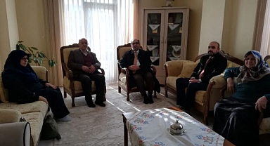 Karaman Müftüsü Gürbüz ve Eşinden Şehit Ailesine Ziyaret