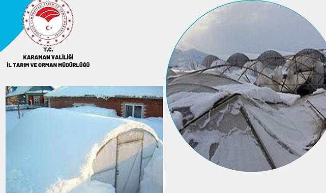 Karaman Tarım ve Orman Müdürlüğü'nden seracılara önemli uyarı