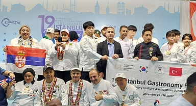 KMÜ, 'Uluslararası İstanbul Mutfak Günleri'nde Dünya Birincisi Oldu