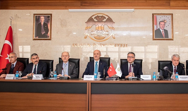 Rektör Karaman sürdürülebilir ve iklim dostu kampüs projesi toplantısına katıldı