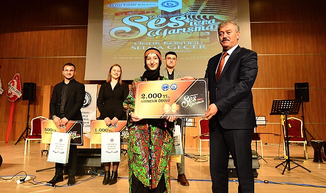 THM Ses Yarışmasının birincisi Zeynep Bağcı oldu