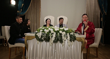 2022'de bin 445 çift mutluluğa evet dedi