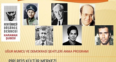 ADD’den Uğur Mumcu Ve Demokrasi Şehitlerini Anma Gecesi