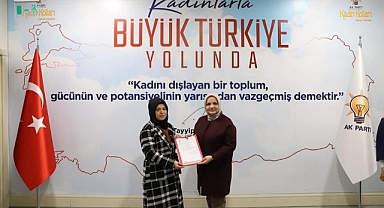 AK Parti Sarıveliler Kadın Kolları Başkanlığında görev değişikliği