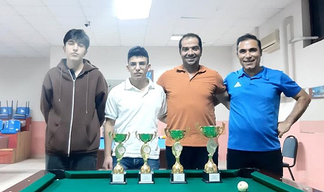 Bilardo’da şampiyonlar belli oldu