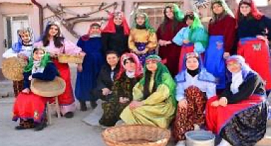 Dinek köyünde saya geleneği yaşatıldı