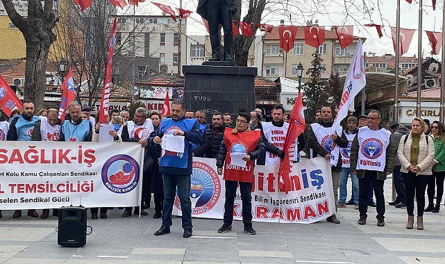 Eğitim İş: "Yüzde 30 Hakaretini Kabul Etmiyoruz"