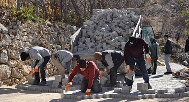 Ermenek'te Kilitli Parke Çalışmaları Sürüyor