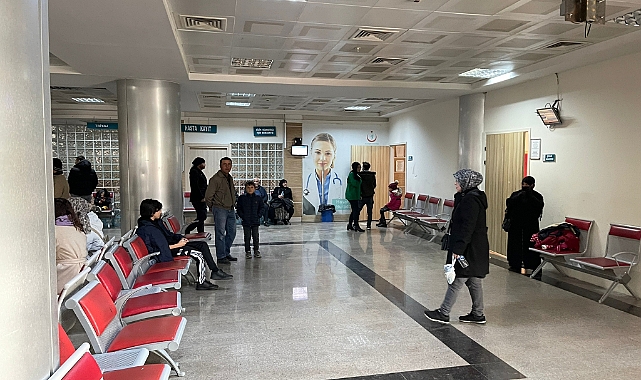 Karaman'da  Grip Vakalarındaki Yoğunluk İçin Hastanede Ek Önlemler Alındı