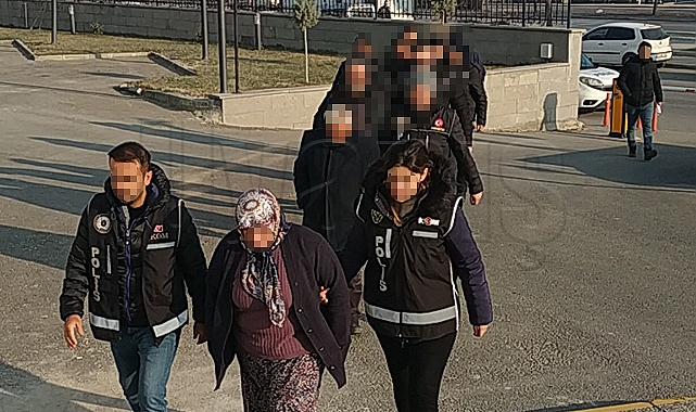 Karaman'da tarihi eser operasyonunda 7 şüpheli adliyeye sevk edildi