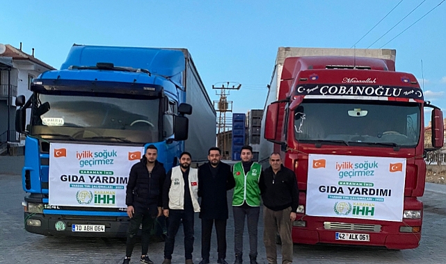 Karaman'dan İdlib'e Yardım Eli