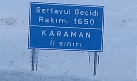 Karaman-Mut Karayolu Trafiğe Açıldı