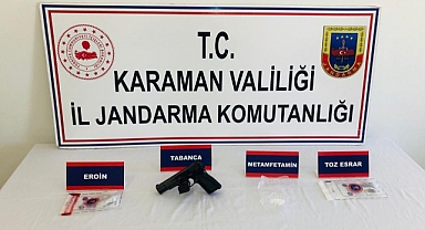 Karaman'da Jandarma'dan