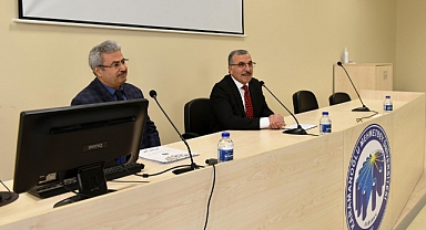 Rektör Gavgalı Edebiyat Fakültesinde Akademisyenlerle buluştu