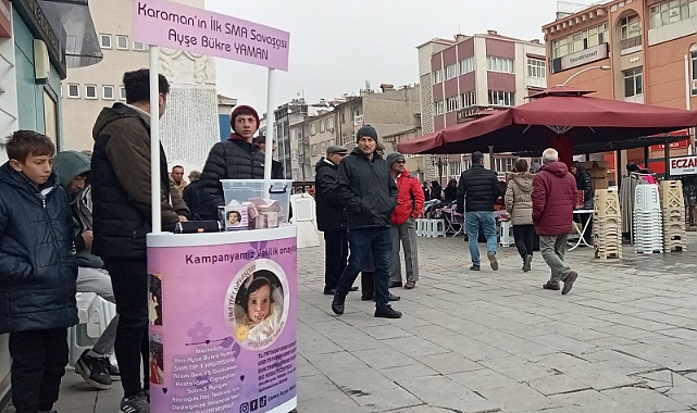 SMA Hastası Ayşe Bükre Bebek İçin Düzenlenen Kermese Yoğun İlgi