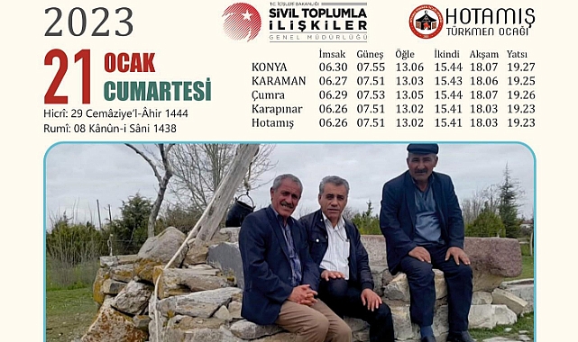 Türkmen Takvimi Hazırlandı
