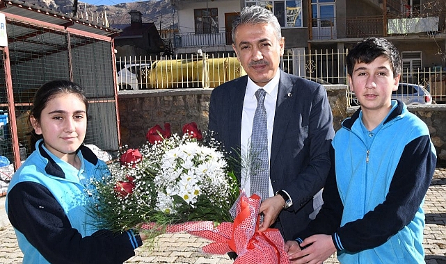 Vali Akkoyun Sarıveliler ve Başyayla ilçelerini ziyaret etti