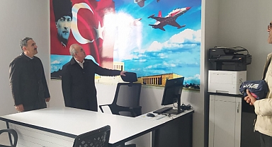 Vekil Şeker, Okul İnşaatlarında İncelemelerde Bulundu
