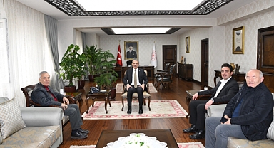 Yazarlardan Vali Akkoyun’a ziyaret