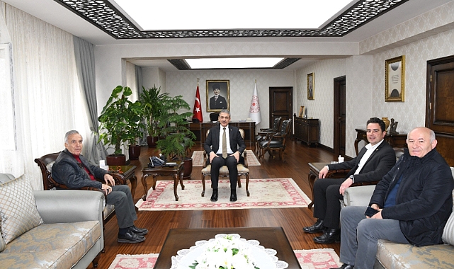 Yazarlardan Vali Akkoyun’a ziyaret