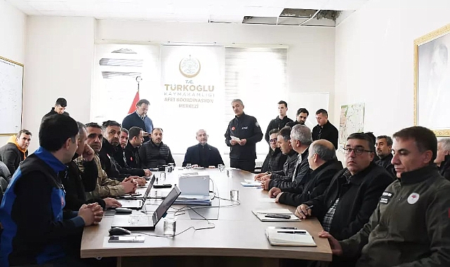 Afet Koordinasyon ve Değerlendirme Toplantısı yapıldı