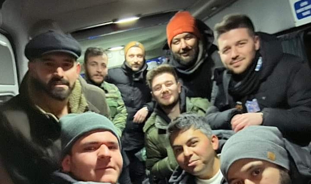 AK Parti Karaman Gençlik Kolları Malatya'ya Destek İçin Gitti