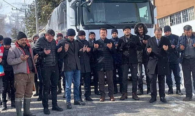 Başyayla'dan Bir Tır Yardım Deprem Bölgesine Gönderildi