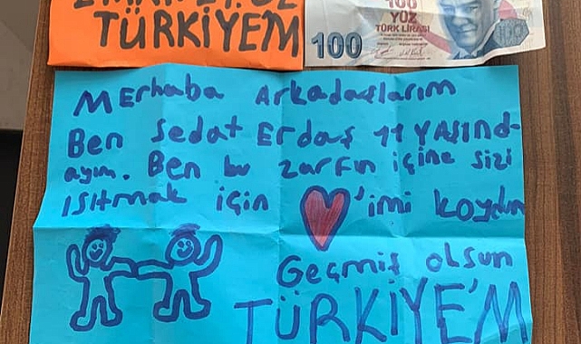 CHP İl Başkanı Yıldız'ı Duygulandıran Yardım Zarfı