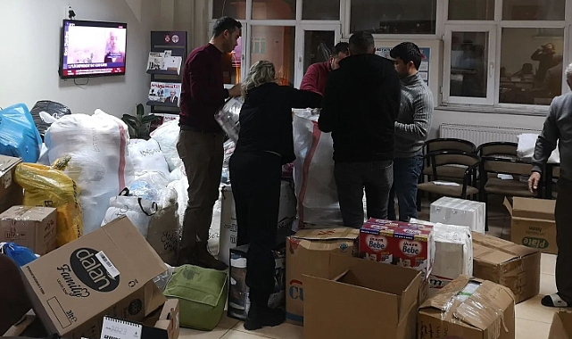 CHP Karaman teşkilatından deprem bölgesine yardım kampanyası