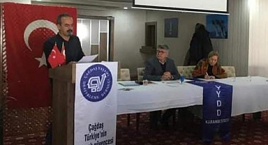 ÇYDD Karaman'da bayrak değişimi