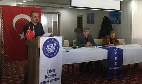 ÇYDD Karaman'da bayrak değişimi 